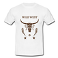 Wild West Mens Retro Vintage T-shirt