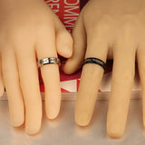 Cowboy Carbon Steel Couples Rings