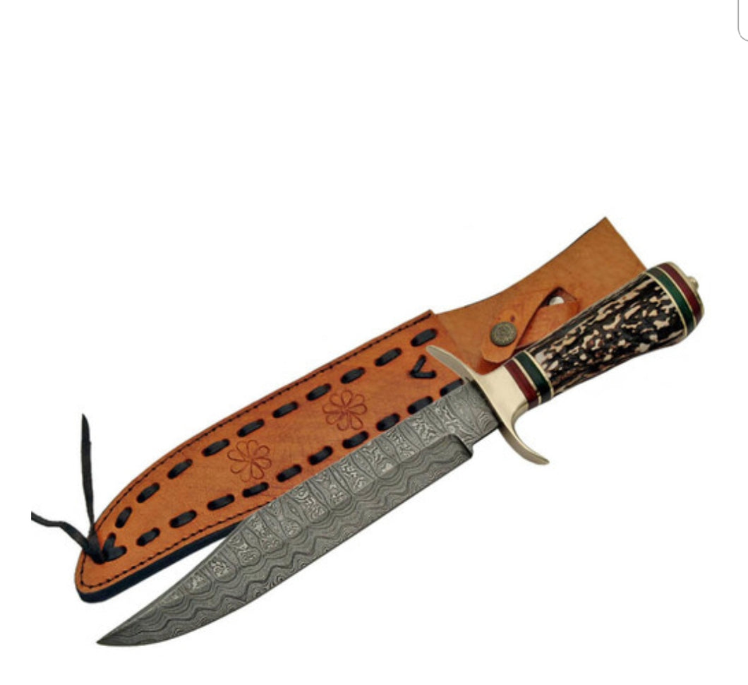 Damascus Knives Bowie Knife