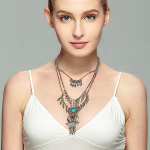 Navajo Native American Tribal Necklace for Women