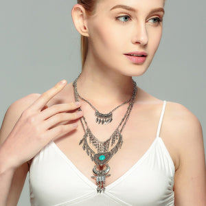 Navajo Native American Tribal Necklace for Women