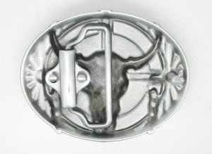 Western Style Native American Belt Buckle back