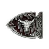 Native American Arrowhead Belt Buckle front