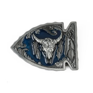 Native American Arrowhead Belt Buckle
