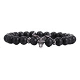 Cattle Skull Beaded Bracelets For Him and Her