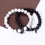 Cattle Skull Beaded Bracelets For Him and Her