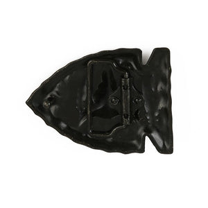 Native American Arrowhead Belt Buckle front