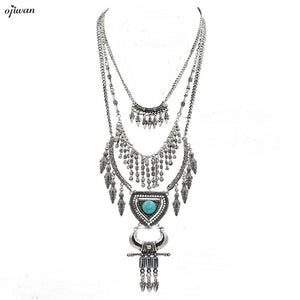 Navajo Native American Tribal Necklace for Women