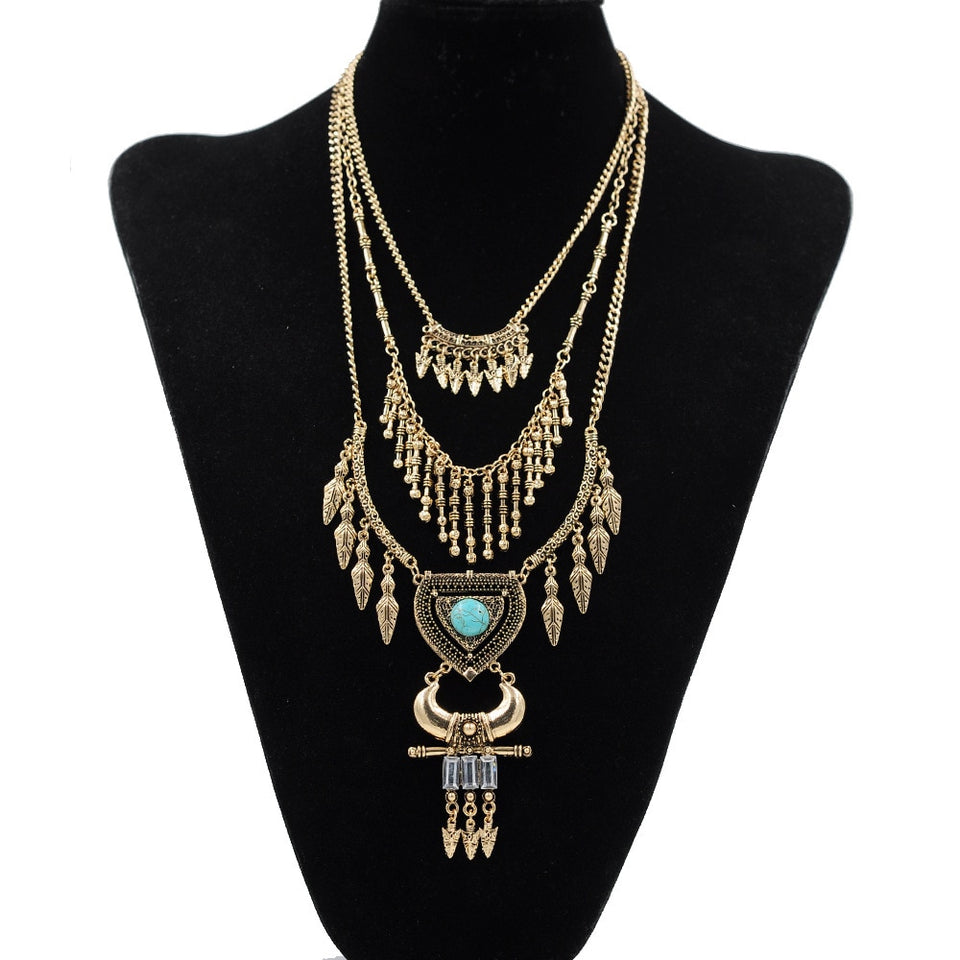 Navajo Native American Tribal Necklace for Women