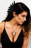 Bull Skull Rope Chain Necklace