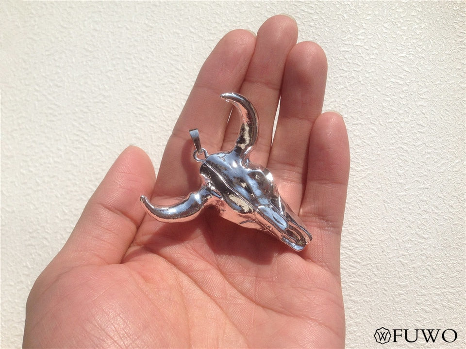 Bull Skull Pendant