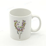 Nordic Watercolor Porcelain Ceramic Creative Mug