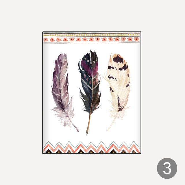 Feather American Indian poster
