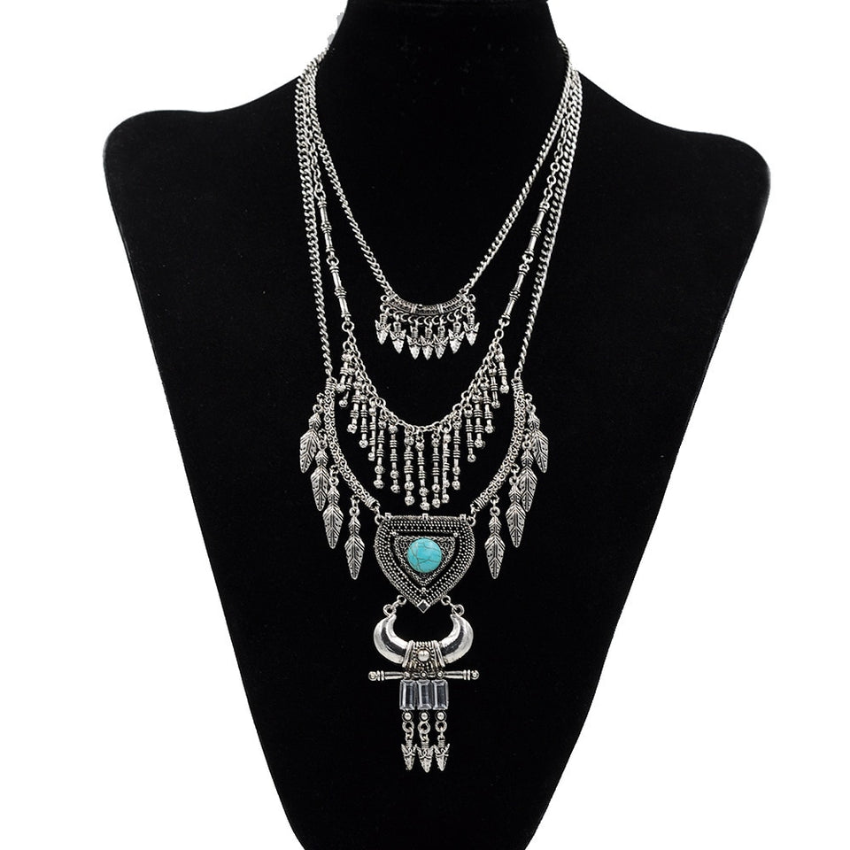 Navajo Native American Tribal Necklace for Women