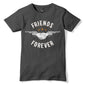 Mens Casual Friends Forever Handshake Wild West T Shirt
