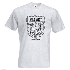 Men's Wild West  Desert Horns Tshirt