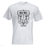 Men's Wild West  Desert Horns Tshirt