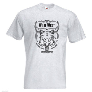 Men's Wild West  Desert Horns Tshirt