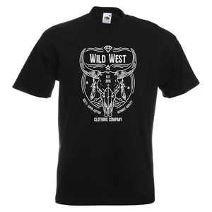 Men's Wild West  Desert Horns Tshirt