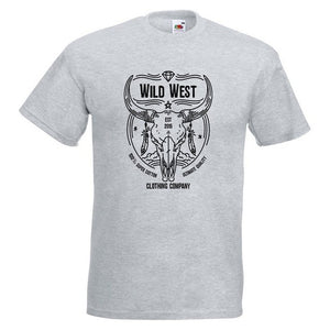 Men's Wild West  Desert Horns Tshirt