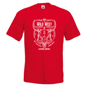 Men's Wild West  Desert Horns Tshirt