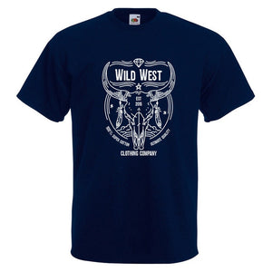Men's Wild West  Desert Horns Tshirt