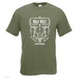 Men's Wild West  Desert Horns Tshirt