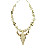 Bull Head Pendant Necklace
