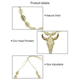 Bull Head Pendant Necklace