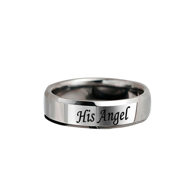 Cowboy Carbon Steel Couples Rings